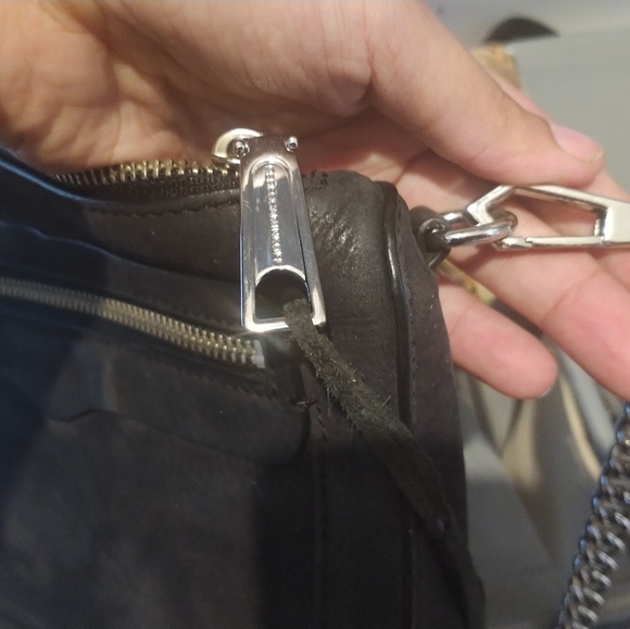 Rebecca Minkoff Black Suede Avery Crossbody - Picture 8 of 12